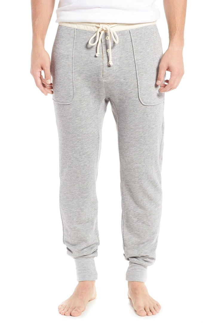 2(X)IST Heather-Grey Heritage Cotton-Blend Jogger Pant