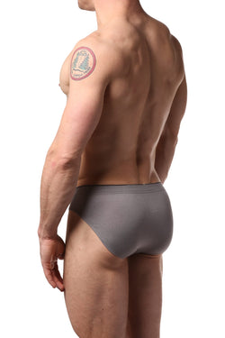 2(X)IST Heather-Grey Sliq Micro Brief thumbnail 2