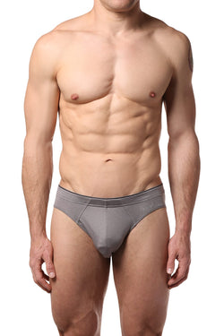 2(X)IST Heather-Grey Sliq Micro Brief thumbnail 1