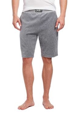2(X)IST Heather-Grey Velour Lounge Short thumbnail 1