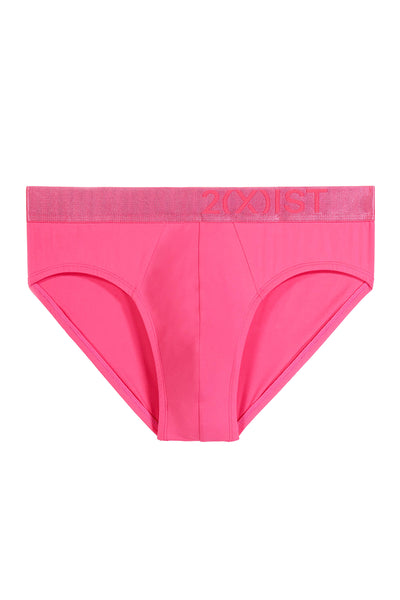 2(X)IST Hot-Pink Electric No-Show Brief