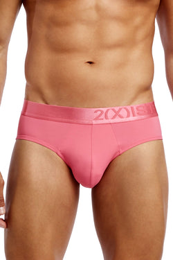 2(X)IST Hot-Pink Electric No-Show Brief thumbnail 1
