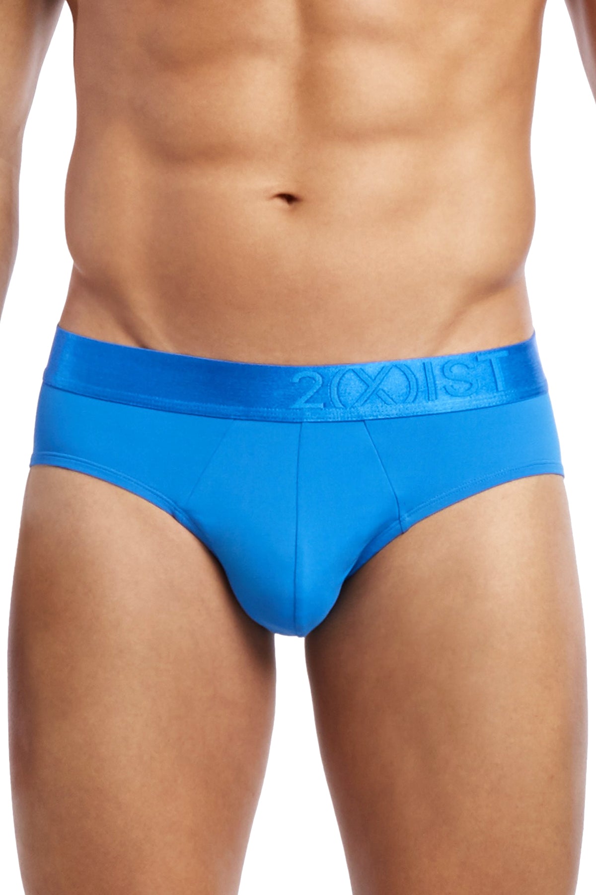 2(X)IST Imperial-Blue Electric No-Show Brief