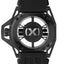 2(X)IST Jet-Black/Toxic-Green NYC Watch