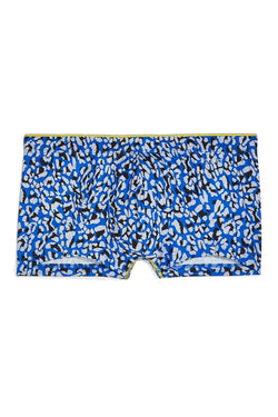 2(X)IST Lapis Blue Cheetah Print Sliq Micro Trunk thumbnail 4