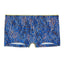2(X)IST Lapis-Blue Layered Zebra Print Sliq Micro Trunk
