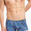 2(X)IST Lapis-Blue Layered Zebra Print Sliq Micro Trunk