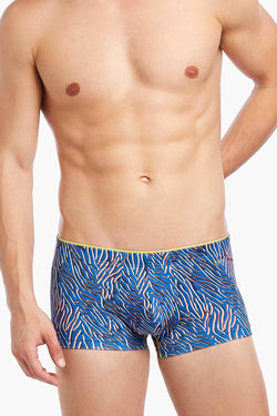 2(X)IST Lapis-Blue Layered Zebra Print Sliq Micro Trunk thumbnail 1