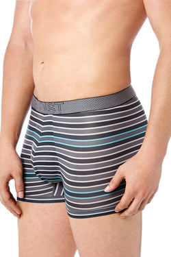 2(X)IST Lead Double-Stripe Speed Dri Mesh No-Show Trunk thumbnail 3