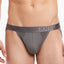 2(X)IST Lead-Grey Air-Luxe Micro Jockstrap