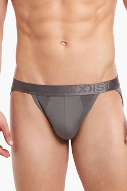 2(X)IST Lead-Grey Air-Luxe Micro Jockstrap thumbnail 3
