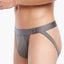 2(X)IST Lead-Grey Air-Luxe Micro Jockstrap
