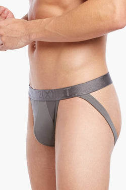 2(X)IST Lead-Grey Air-Luxe Micro Jockstrap thumbnail 1
