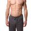 2(X)IST Lead-Grey/Black Lounge Short