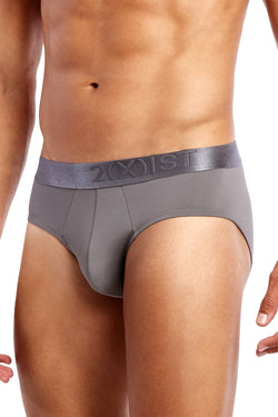 2(X)IST Lead-Grey Electric No-Show Brief thumbnail 3