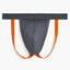 2(X)IST Lead-Grey Military-Stripe Micro Sport Jockstrap
