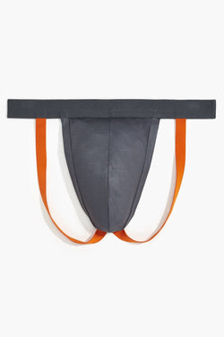 2(X)IST Lead-Grey Military-Stripe Micro Sport Jockstrap thumbnail 3