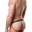 2(X)IST Lead-Grey Military-Stripe Micro Sport Jockstrap