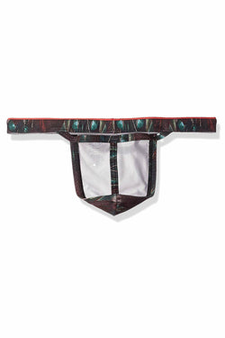 2(X)IST Leaf-Print Sliq-Micro Y-Back Thong thumbnail 4