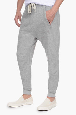 2(X)IST Light Heather Grey French Terry Drop-Inseam Pant thumbnail 2