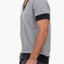 2(X)IST Light Heather Grey Short Sleeve V-Neck Sweatshirt