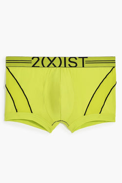 2(X)IST Lime-Punch Two-Tone Speed-Dri Sport-Mesh No-Show Trunk thumbnail 3