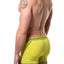 2(X)IST Lime-Punch Two-Tone Speed-Dri Sport-Mesh No-Show Trunk