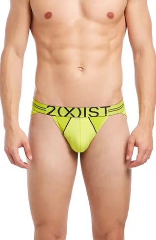 2(X)IST Lime Sport Mesh Brief Green