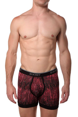 2(X)IST Logo-Matrix Printed Essential Cotton-Stretch Boxer Brief thumbnail 1