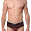 2(X)IST Matrix-Printed Essential Cotton-Stretch No-Show Brief