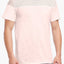 2(X)IST Millenial-Pink Resort-Spa Mesh Textured Jersey Tee
