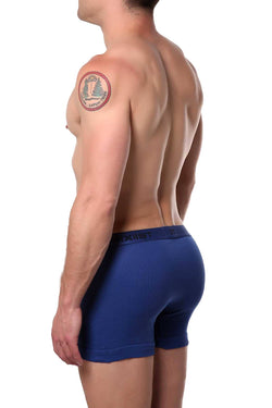 2(X)IST Monaco-Blue Essential Cotton Boxer Brief thumbnail 2