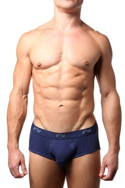 2(X)IST Navy Blue Contour Pouch Brief thumbnail 1