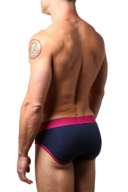 2(X)IST Navy Surf Sport Brief thumbnail 2