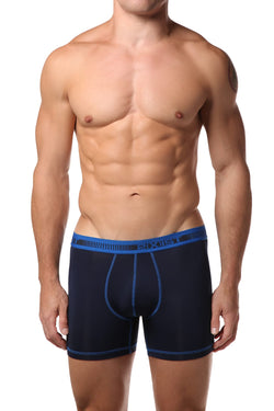 2(X)IST Navy & Blue Performance Boxer Brief thumbnail 1