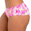 2(X)IST Neon Print Laser Cut Hipster