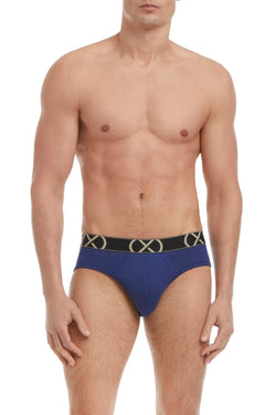 2(X)IST Ocean Purple and Noon Luxe No Show Brief 3-Pack thumbnail 2