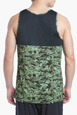 2(X)IST Olive/Black Camo Military Sport Tank Top