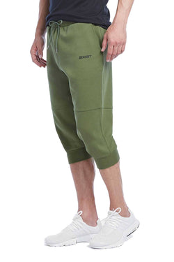 2(X)IST Olive Military Sport Cropped Sweatpant thumbnail 2