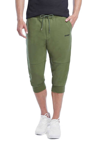 2(X)IST Olive Military Sport Cropped Sweatpant