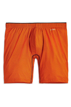 2(X)IST Orange Atomic Print Sliq Micro Sport Boxer Brief thumbnail 3