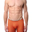 2(X)IST Orange Atomic Print Sliq Micro Sport Boxer Brief