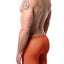 2(X)IST Orange Atomic Print Sliq Micro Sport Boxer Brief
