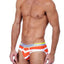 2(X)IST Orange Striped Brief