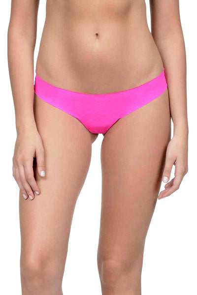 2(X)IST Pink Laser Cut Thong