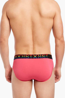 2(X)IST Pink Pride Cotton Stretch No Show Brief thumbnail 2