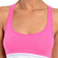 2(X)IST Pink Retro Cotton Racerback Bralette