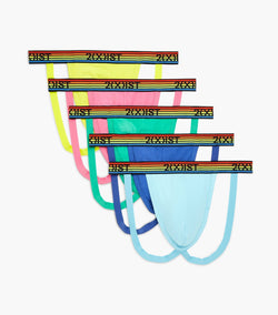 2(X)IST Pride Cotton Stretch Jock Strap 5-Pack thumbnail 1