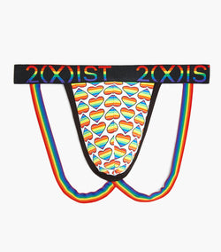 2(X)IST Pride Hearts Cotton Stretch Jock Strap thumbnail 3