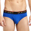 2(X)IST Pride Lapis Blue Cotton Stretch No Show Brief